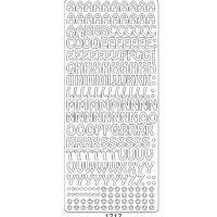 PonART Sticker Harf (Gümüş)