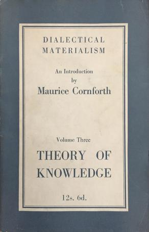 Dialectical Materialism -Theory of Knowledge, Volume Three (İngilizce kitap) (2. EL)
