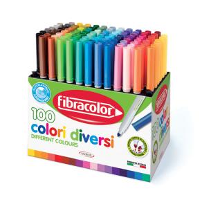 Fibracolor Colori Diversi 100 Renk kalem