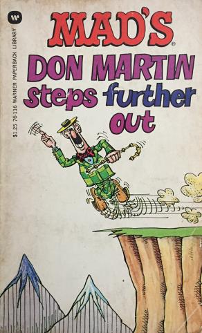 MAD's Don Martin Steps Further Out (İngilizce kitap) (2. EL)