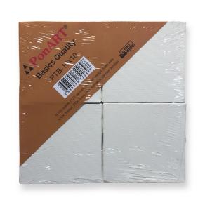 PonART 10x10 cm Basics Tuval, 4 Adet