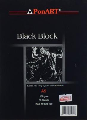 PonART Black blok 130 gr A5