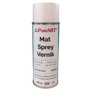 PonART Spray Film Vernik Mat