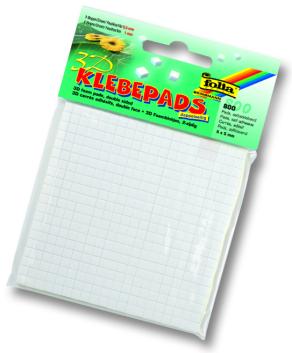 Folia 3D Yapıştırıcı 1-2mm kalınlık 5x5mm 800adet