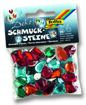 Folia Akrilik Mücevher Taş 56 parça Midi-İntense
