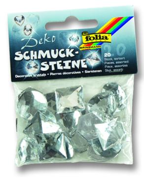 Folia Akrilik Mücevher Taş 20 parça Maxi-Crystal
