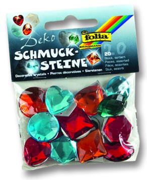 Folia Akrilik Mücevher Taş 20 parça Maxi-İntense