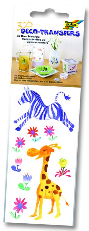Folia Deco Transfer 6,5x13,5cm Zebra