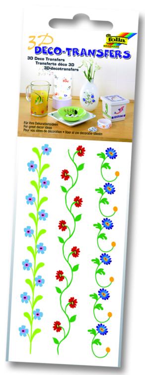 Folia Deco Transfer 6,5x13,5cm bordür Kelebekler
