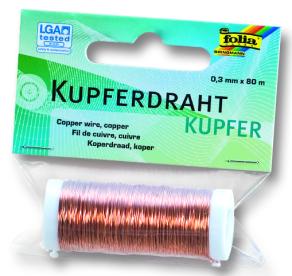 Folia Kaplama Tel 0,3mmx80m Maviı Maviı Bakır