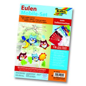 Folia Mobil Keçe Set Baykuşlar 19 parça