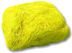Folia Sisal Yün Şeklinde Sarı