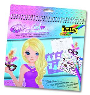 Folia Stencil book Fashion girl