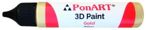 PonART 3D Paint 30 ml Altın