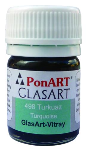 PonART Glass Art 20 ml Turkuaz
