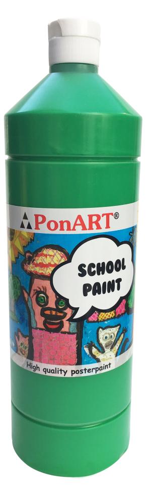 PonART School Paint Orta Yeşil 1000ml