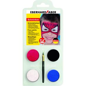 EF Yüz Boyası 4 renk Spiderman