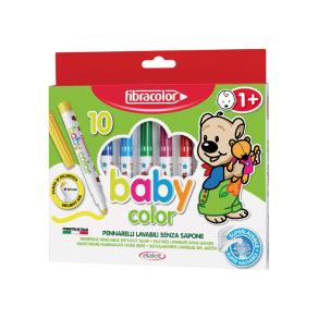 Fibracolor Baby Color Keçeli Kalem 10 Renk