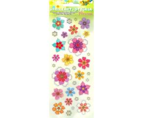 Folia Brillant Sticker 10x23cm Flower