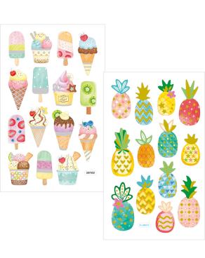 Folia Pullu Stickers 9,5x17,5cm Tropical