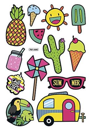 Folia Sticker Puffy 3-13 pieces