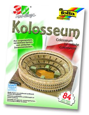 Folia 3D Puzzle Coliseum-Rom 84 parça