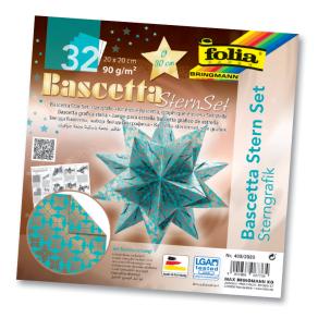Folia Bascetta Star Set 20x20 Turkuaz