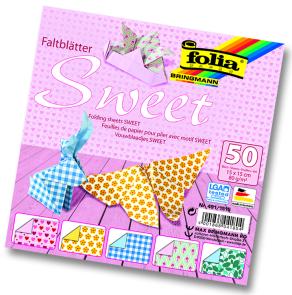 Folia Origami Kağıt 15x15 Sweet 50tabaka