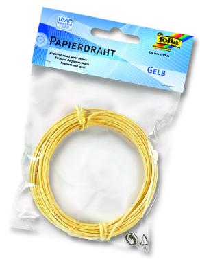 Folia Kağıt Tel 1,5mmx10m Sarı