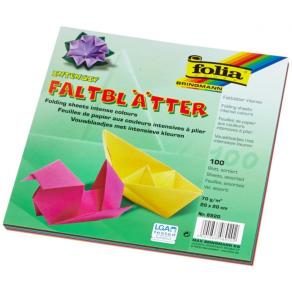 Folia Origami Kağıdı 70gsm 20X20 100tabaka