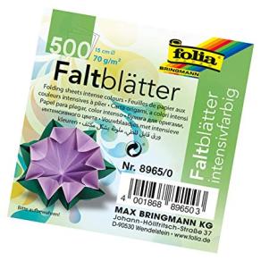Folia Origami Kağıdı 70gsm 15 çap 500tabaka