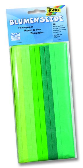 Folia Tissue Kağıt 50x70 Yeşil Tonlar 10 Tabaka