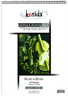 Kosida Painting&Drawing Block 35x50cm 30 yp