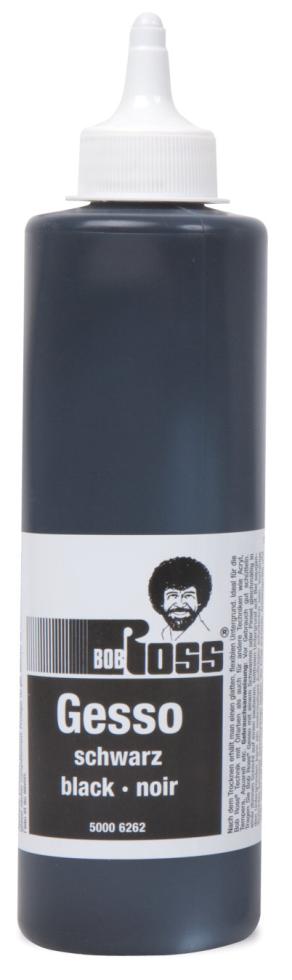 BobRoss Siyah Gesso 500 ml