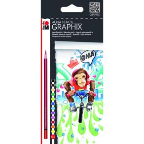 Marabu Aqua Pencil Graphix 12 Renk