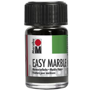 Marabu Easy Marble Ebru Boyası 15ml Silver