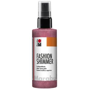 Marabu Fashion Spray Shimmer 100ml Red