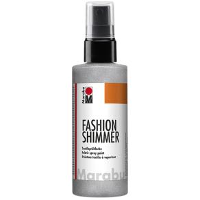 Marabu Fashion Spray Shimmer 100ml Silver