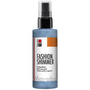 Marabu Fashion Spray Shimmer 100ml Sky Blue