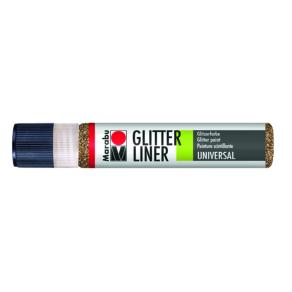 Marabu Glitter Liner 25ml Nougat