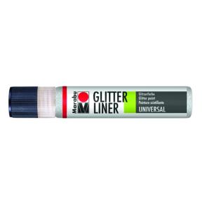 Marabu Glitter Liner 25ml White