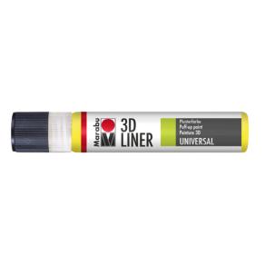 Marabu 3D Liner Kumaş Boyası 25ml Lemon