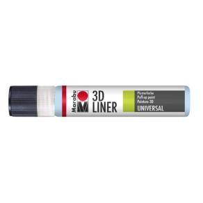 Marabu 3D Liner Kumaş Boyası 25ml Pastel Blue