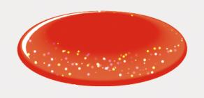 Nerchau Window Art Kırmızı Glitter 80ml