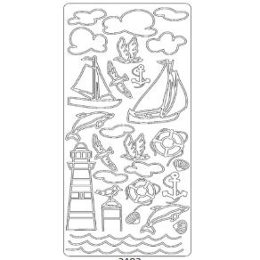 PonART Sticker Deniz (Gümüş)