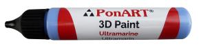 PonART 3D Paint 30 ml Ultramarin Mavi