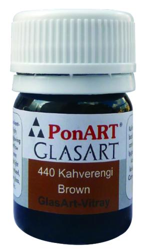 PonART Glass Art 20 ml Kahverengi