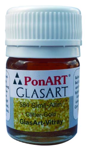 PonART Glass Art 20 ml Altın