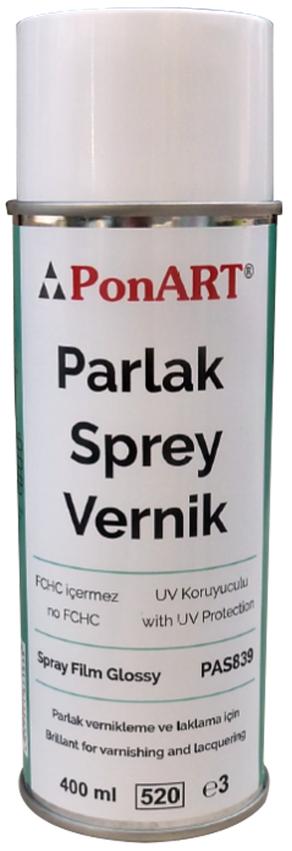 PonART Spray Film Vernik Parlak 400ml