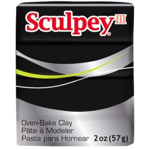 Sculpey III Polimer Kil Siyah 57gr